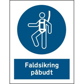 Faldsikring pbudt