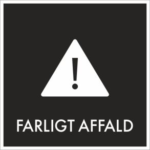 Farligt affald i sort