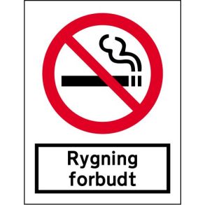 Rygning forbudt