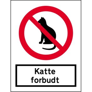 Katte forbudt
