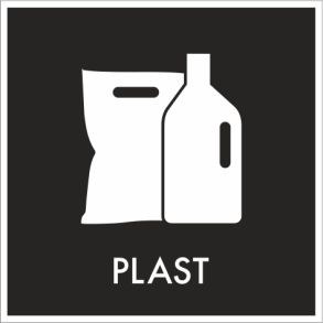 Plast i sort