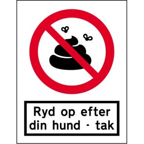 Ryd op efter din hund - tak