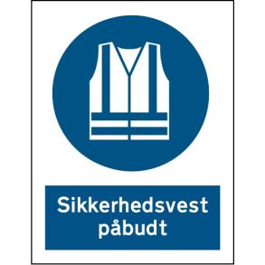 Sikkerhedsvest pbudt