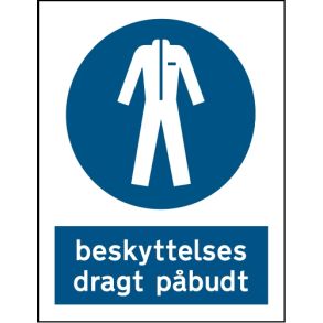 beskyttelses dragt pbudt 